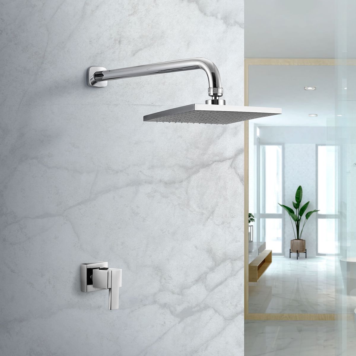 VAINSA - Llave de ducha con salida modena hecho en bronce Vainsa