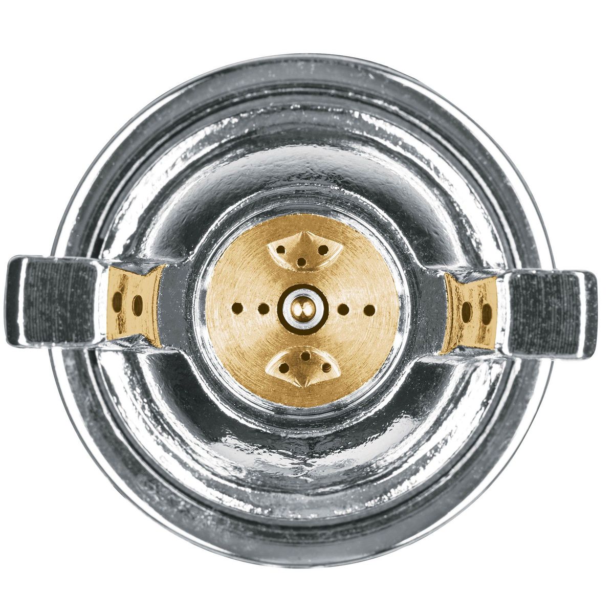 TRUPER - Pistola para pintar gravedad LVMP vaso plástico boquilla 2.0 mm  Truper