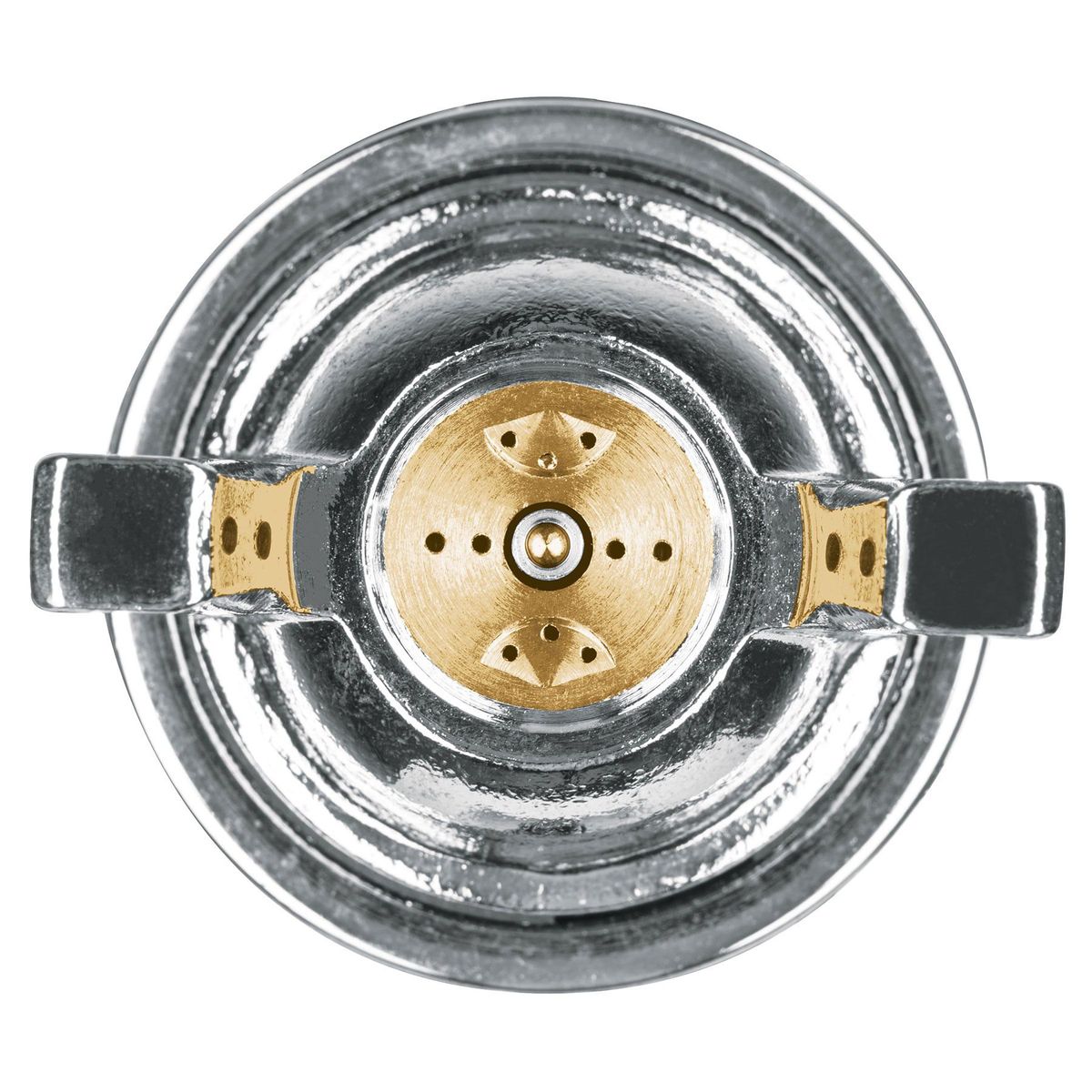 TRUPER - Pistola para pintar gravedad LVMP vaso plástico boquilla 1.4 mm Truper