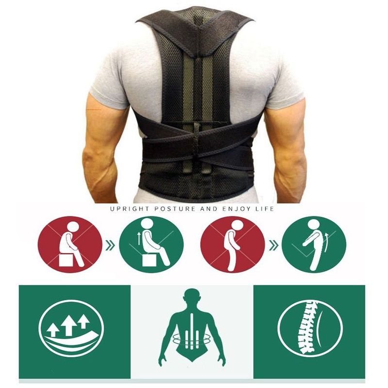 SM - Corrector de Postura y Protección Lumbar
