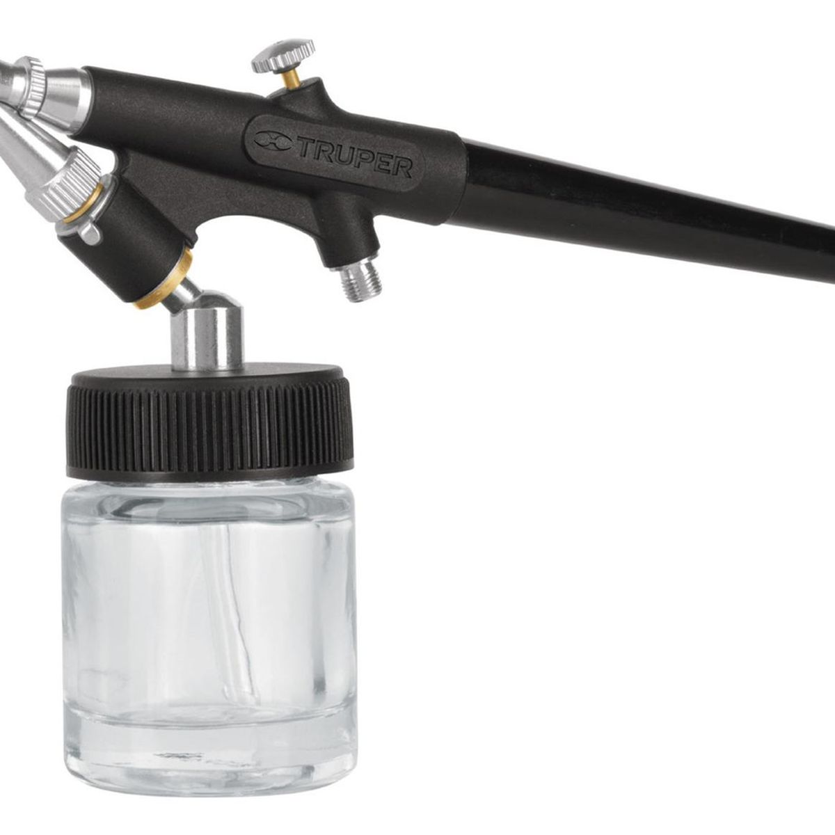 TRUPER - Aerógrafo de succión + 2 Vasos Truper