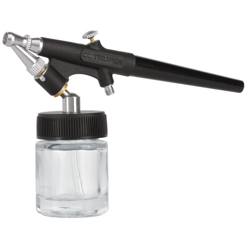 TRUPER - Aerógrafo de succión + 2 Vasos Truper