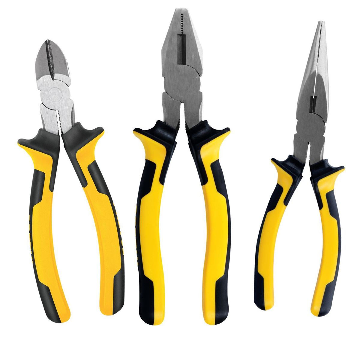 PRETUL - Juego de 3 alicates mango confort grip Pretul