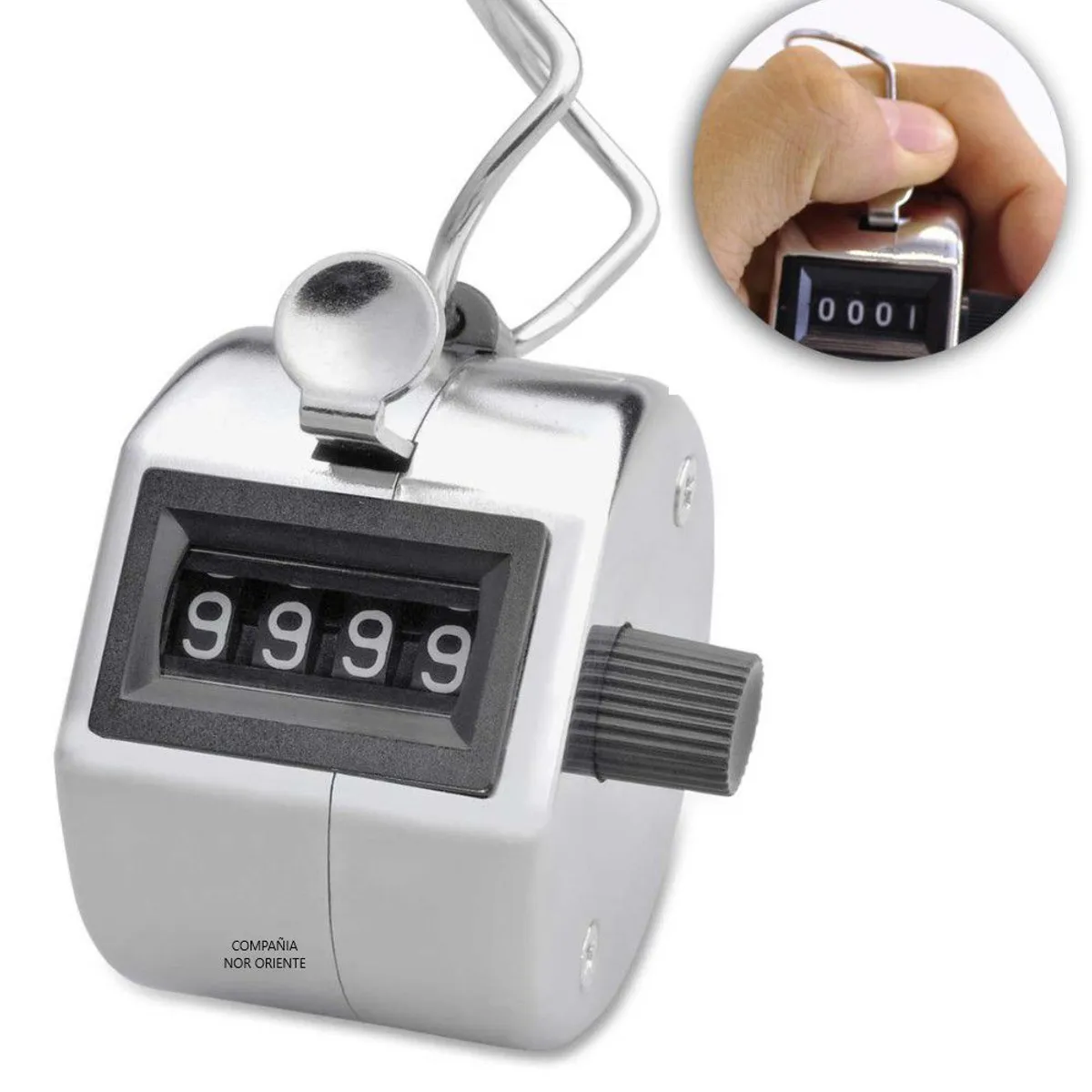 GENERICO - Contador Manual mecanico metalico