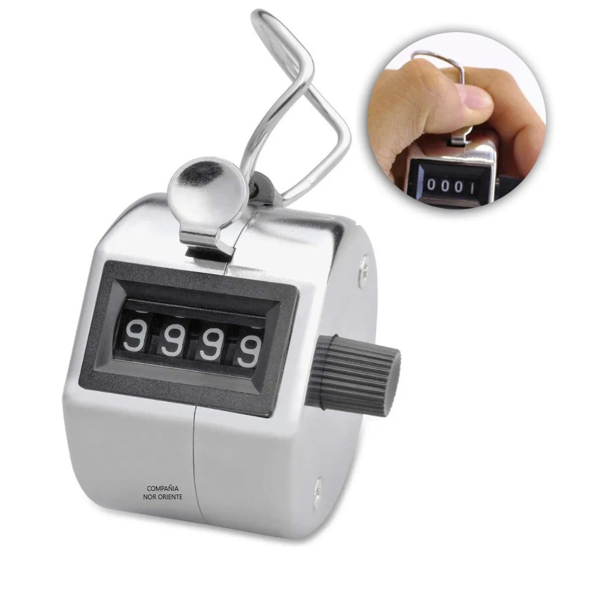 GENERICO - Contador Manual mecanico metalico