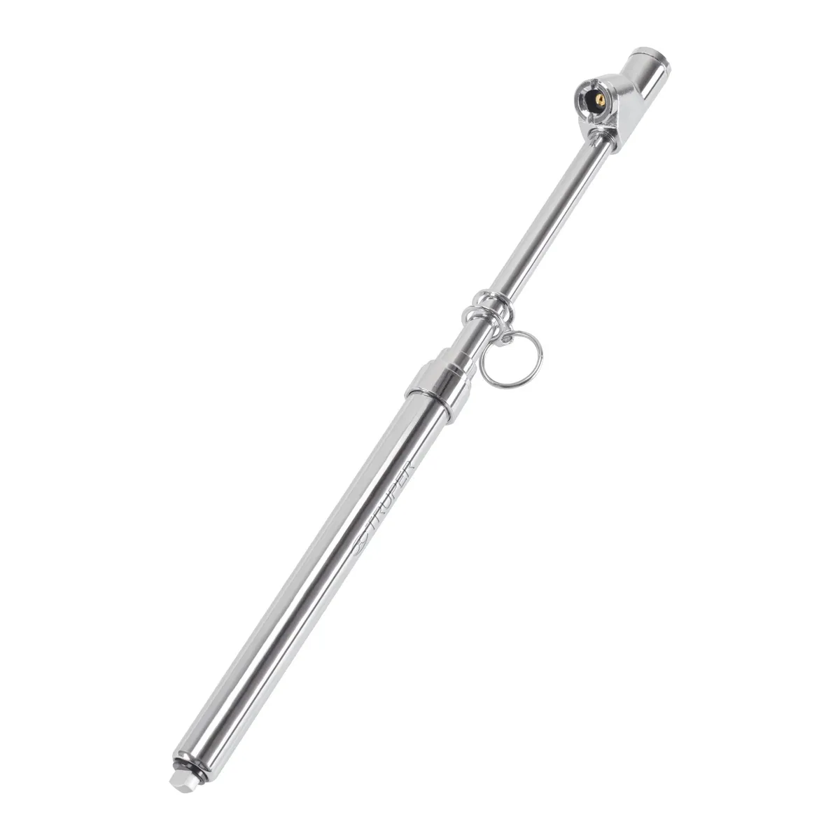 TRUPER - Calibrador de presión 150 PSI cabeza doble uso rudo para llantas Truper