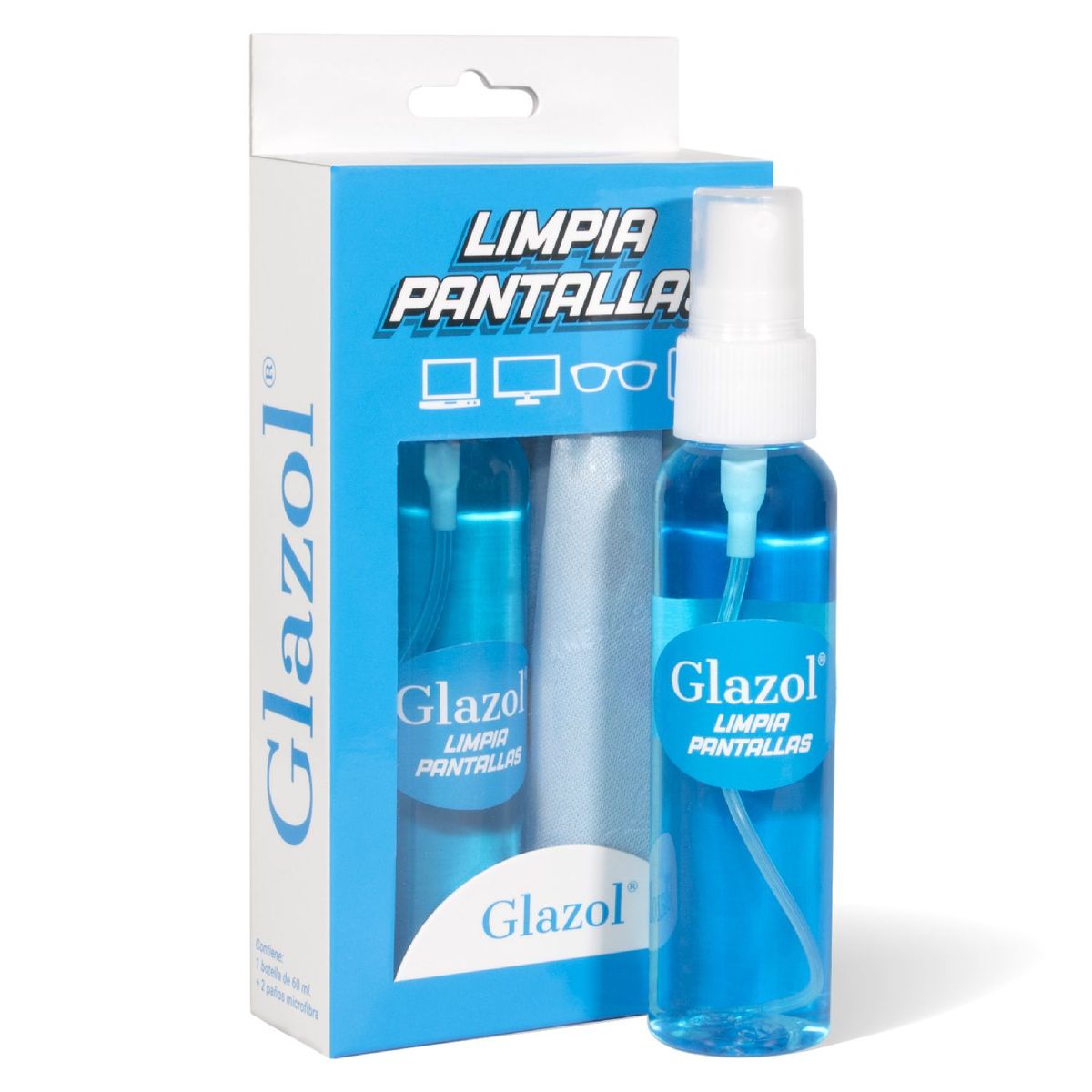 GLAZOL - Limpia Pantallas Glazol 60ML