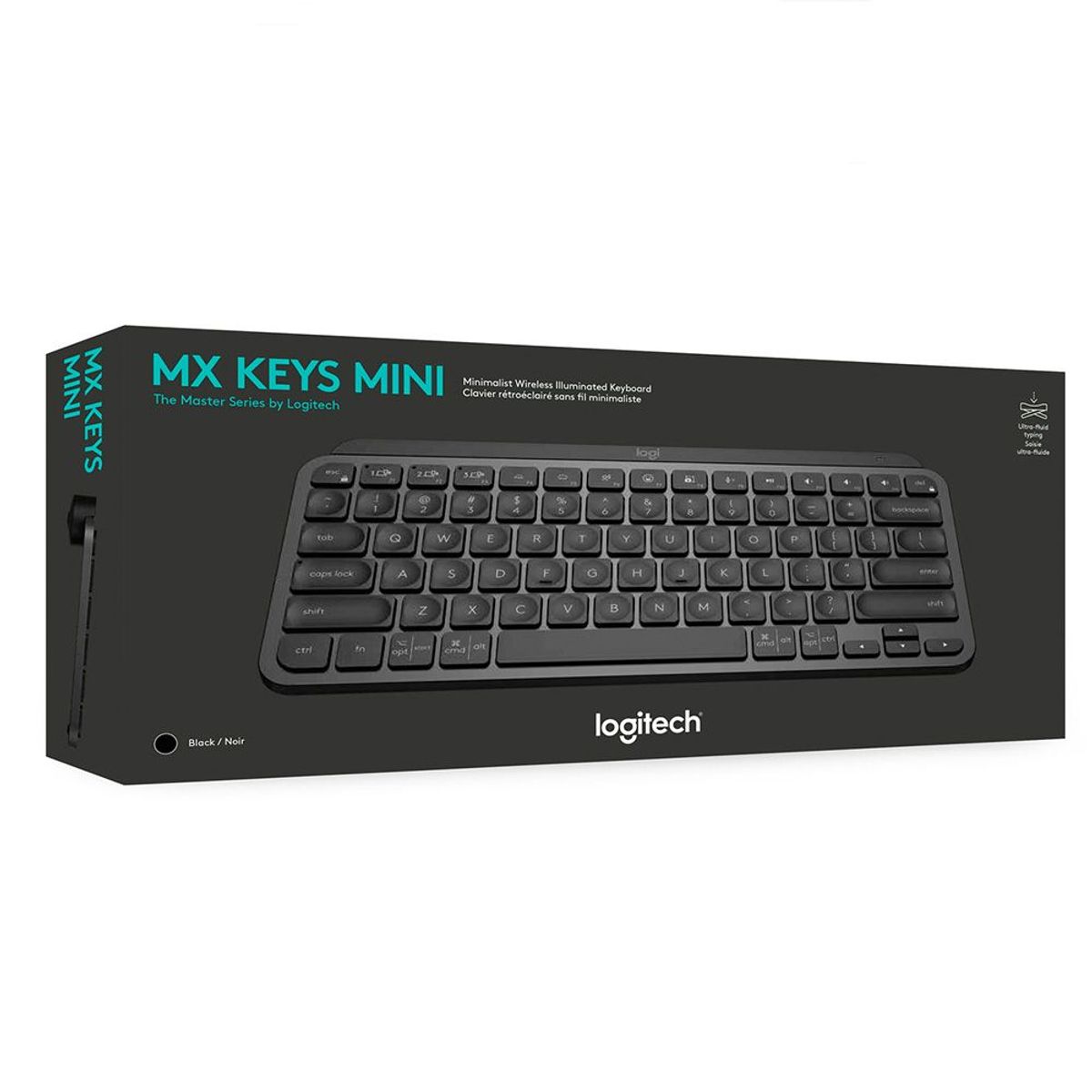 LOGITECH - Teclado Logitech Mx Keys Mini Inalambrico Multidispositivo Negro