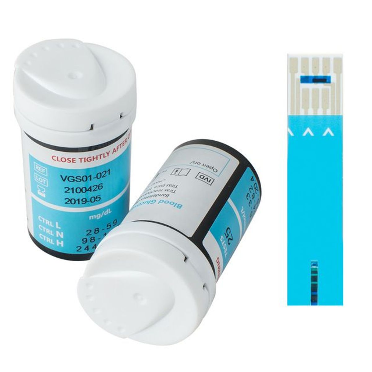 GENERICO - Glucometro Digital - Solumatica - Con 50 tiras Reactivas y Lancetas