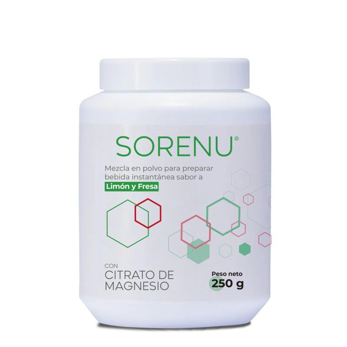 SORENU - Mezcla en polvo con Citrato de Magnesio x 250gr