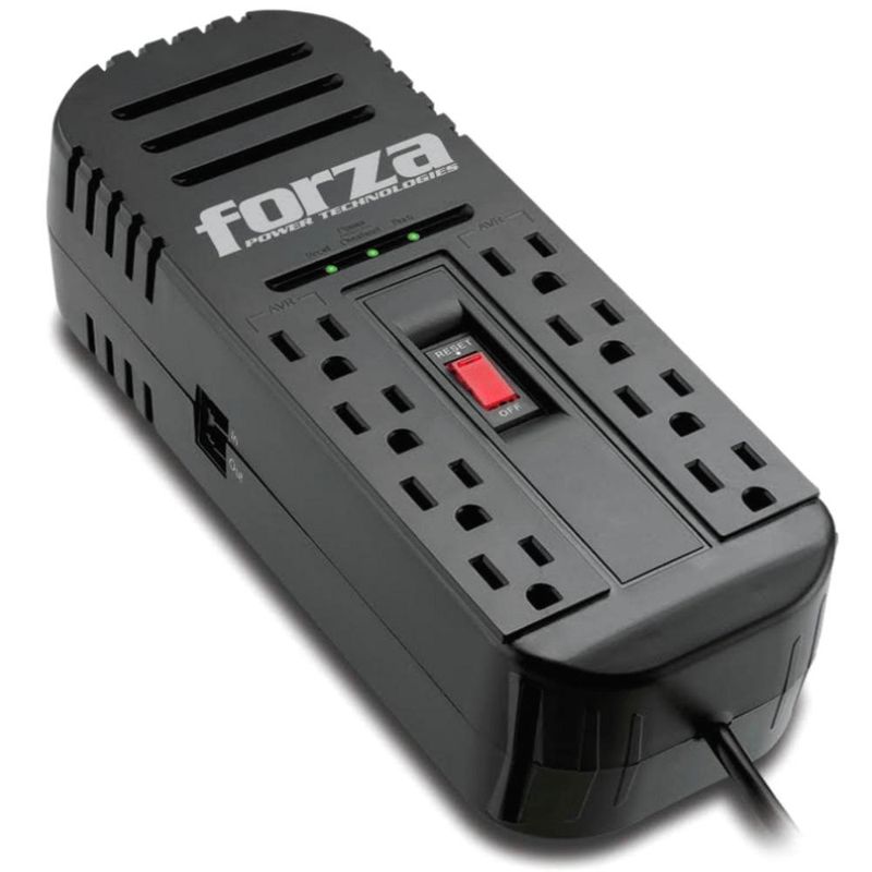 FORZA - ESTABILIZADOR FORZA 8 TOMAS 2200VA/1100W