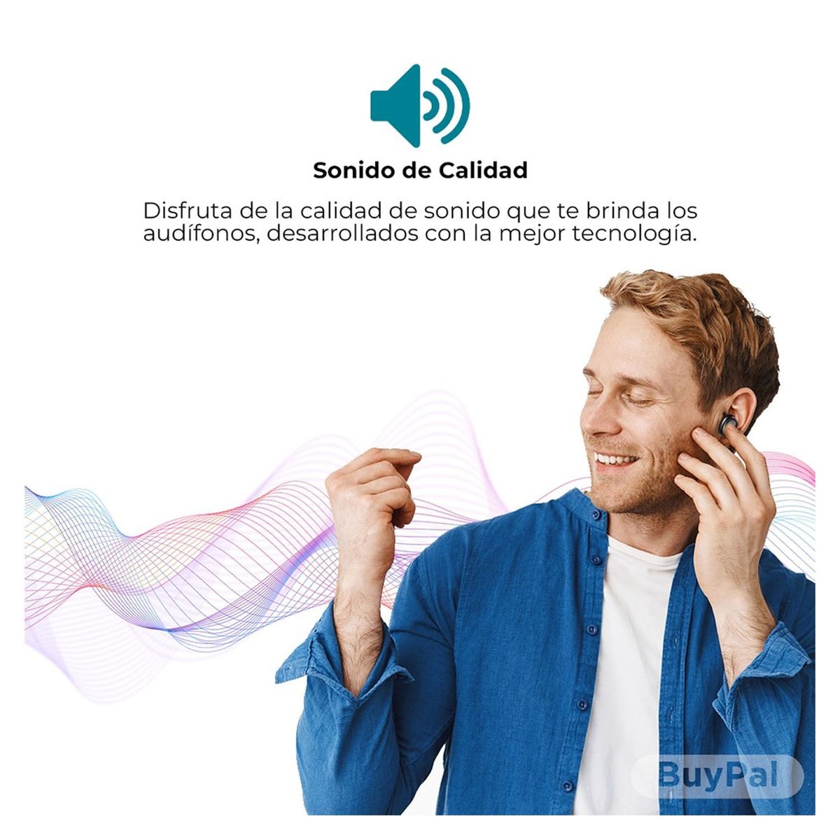 BUYPAL - Audifonos Bluetooth Inalambrica Hands Free F9 Tactil