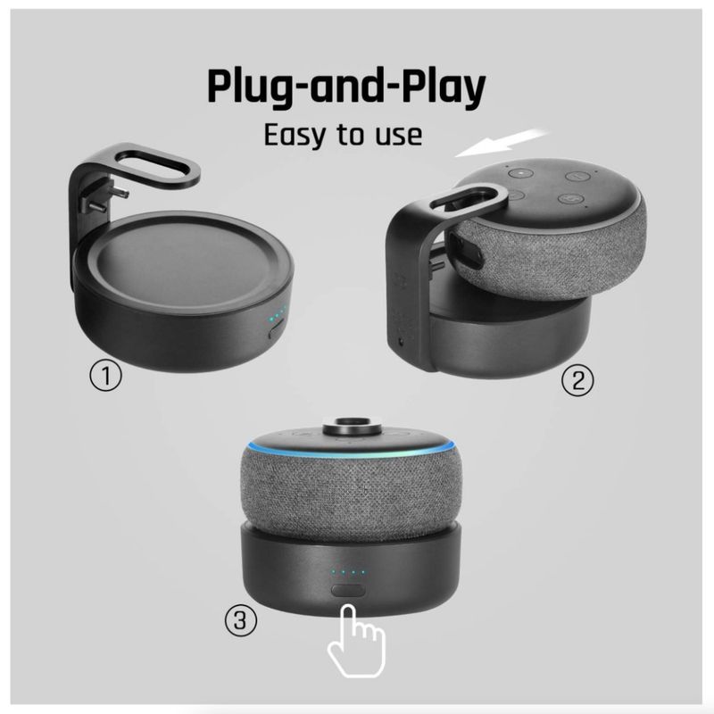 GENERICO - Base de Bateria para Echo Dot 3