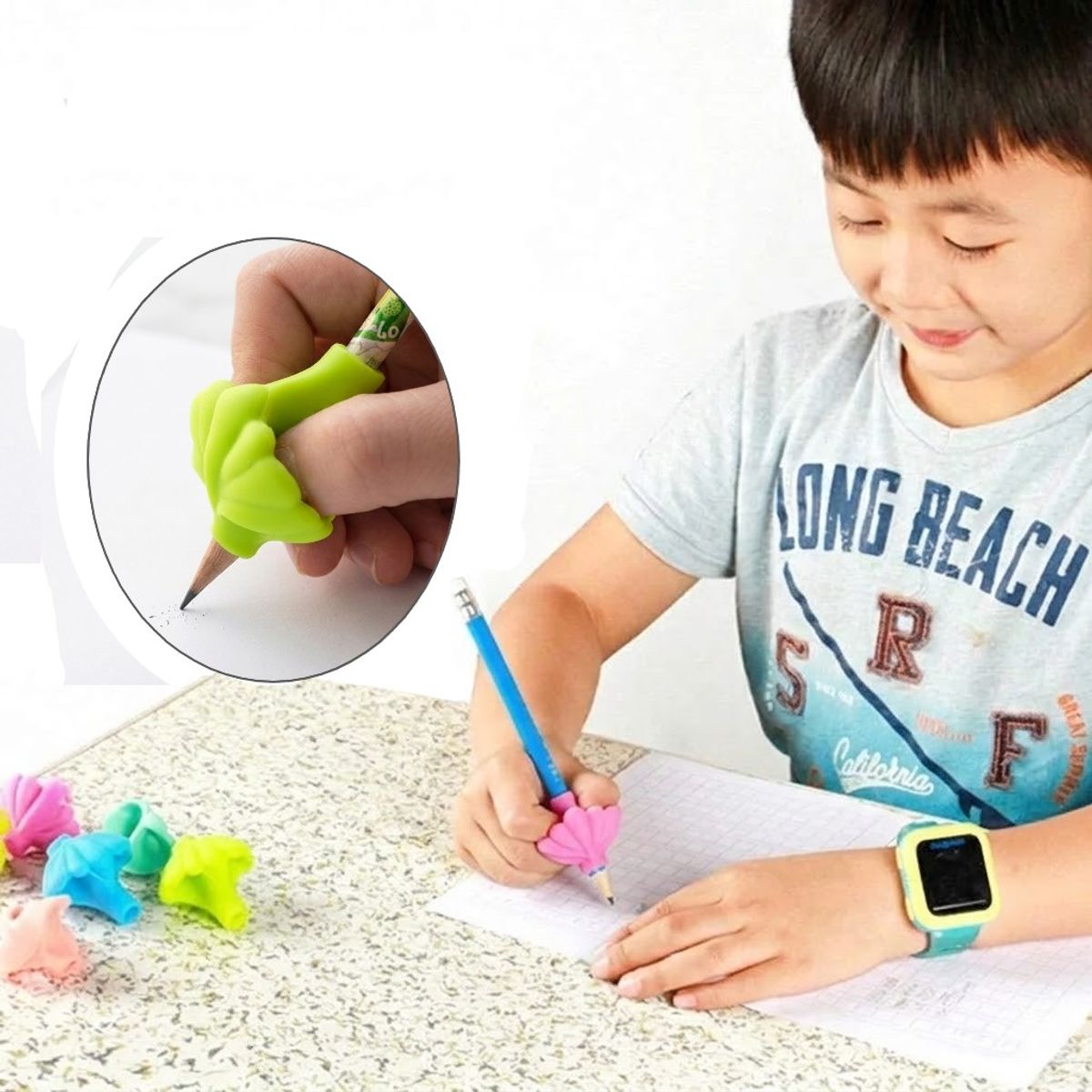 GENERICO - Corrector De Escritura Para Niños Y Niñas, 3 Unidades