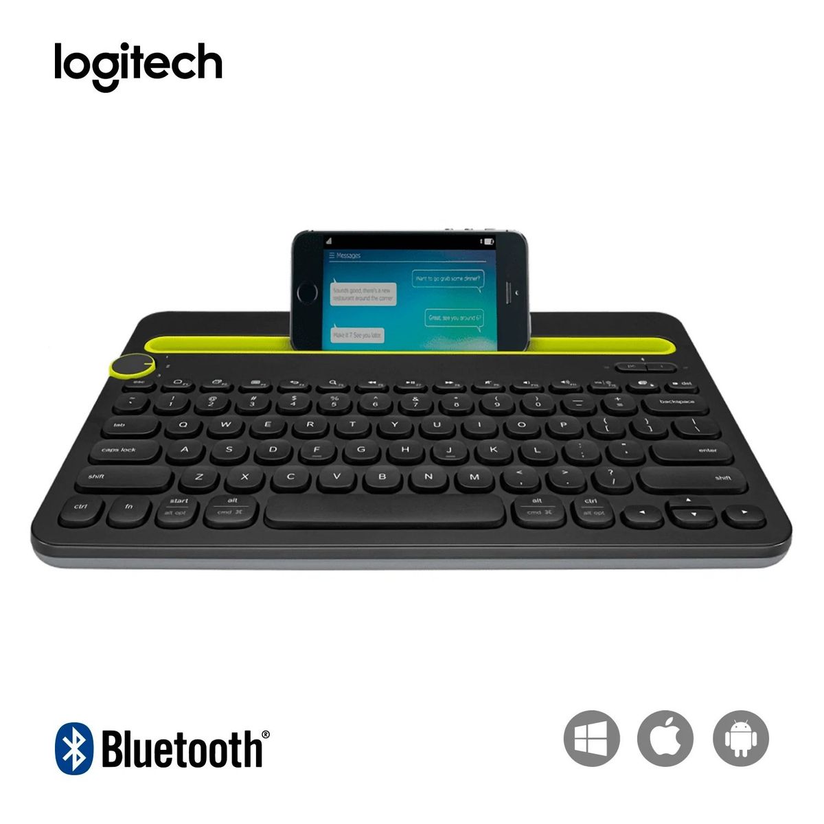 LOGITECH - Teclado Logitech K480 Bluetooth multidispositivo Español