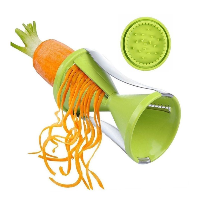 GENERICO - Rallador De Vegetales en Espiral Spiralizer