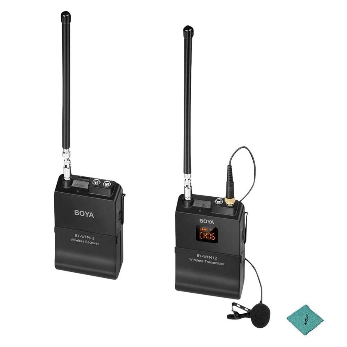 BOYA - Microfono Boya Inalambrico VHF BY-WFM12