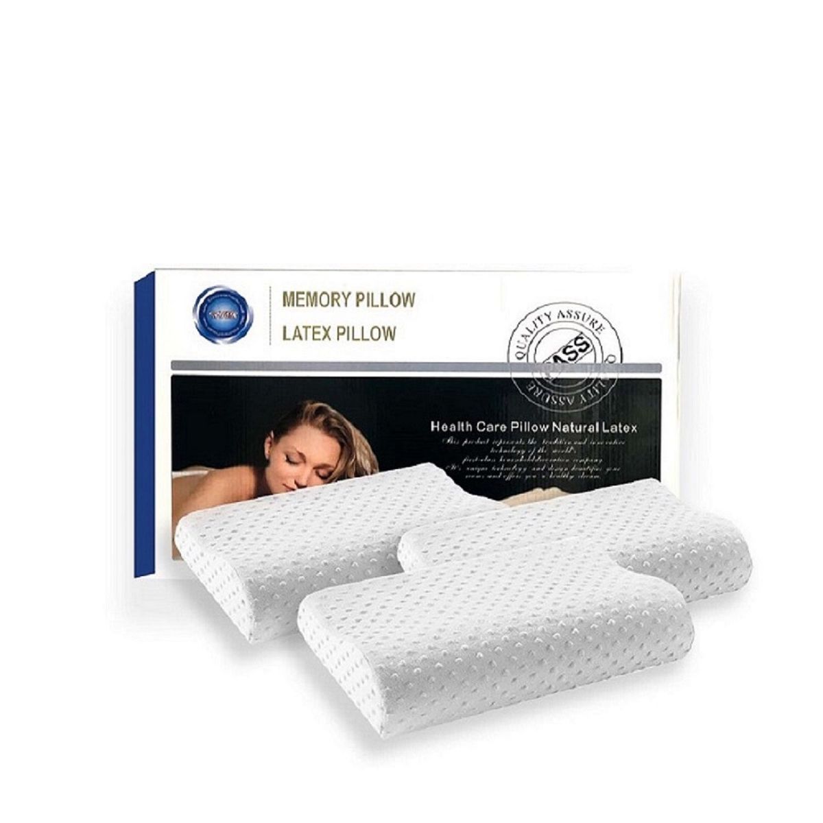 MEMORY PILLOW - 3 Almohadas Viscoelásticas Ortopédica Memory Pillow 47*29*7