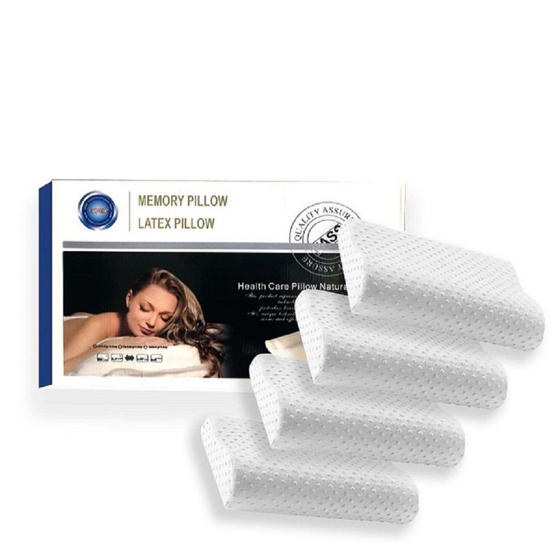 MEMORY PILLOW - 4 Almohadas Viscoelásticas Ortopédica Memory Pillow 47x29x7