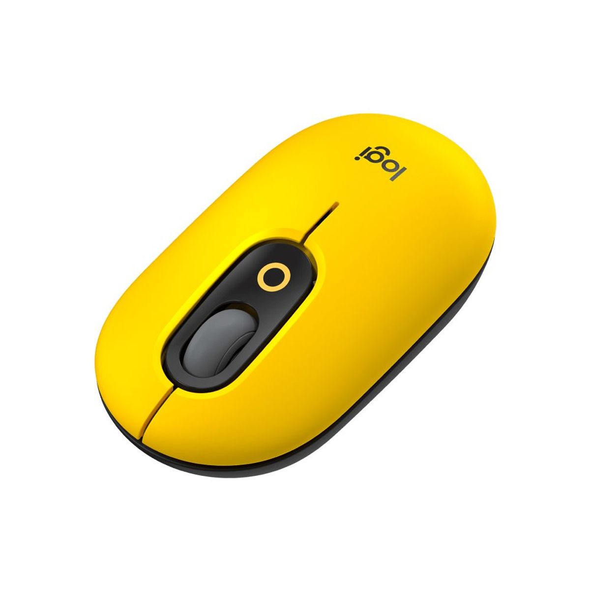 LOGITECH - Mouse Logitech Pop Bluetooth Black yellow