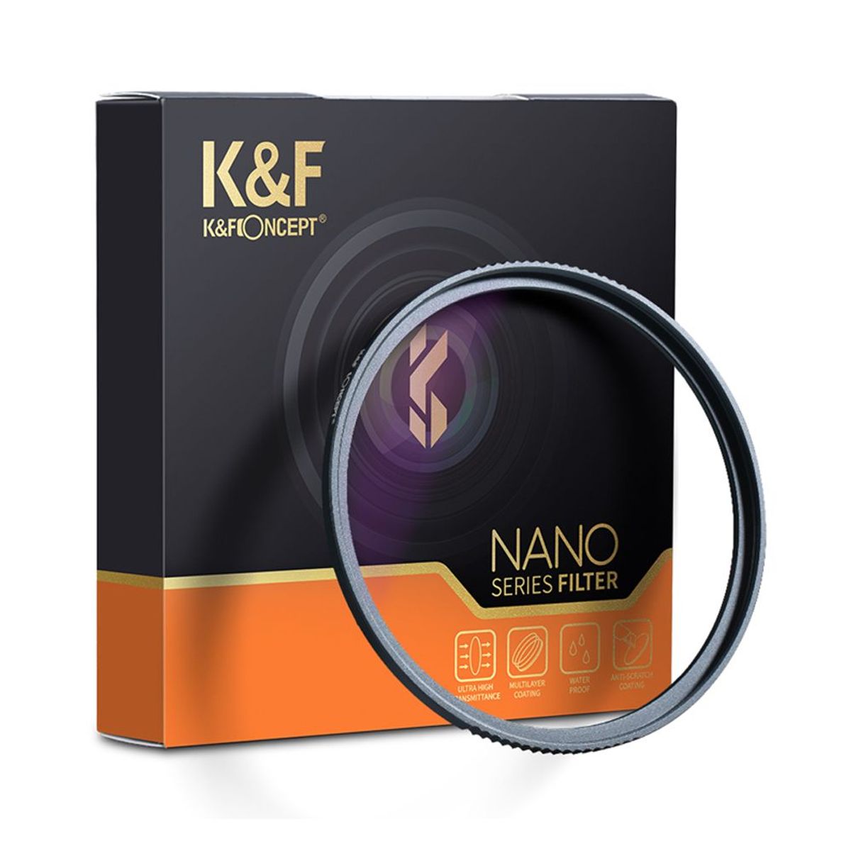 K&F CONCEPT - Filtro  K&F Concept Nocturno Natural 52mm KF01.1121