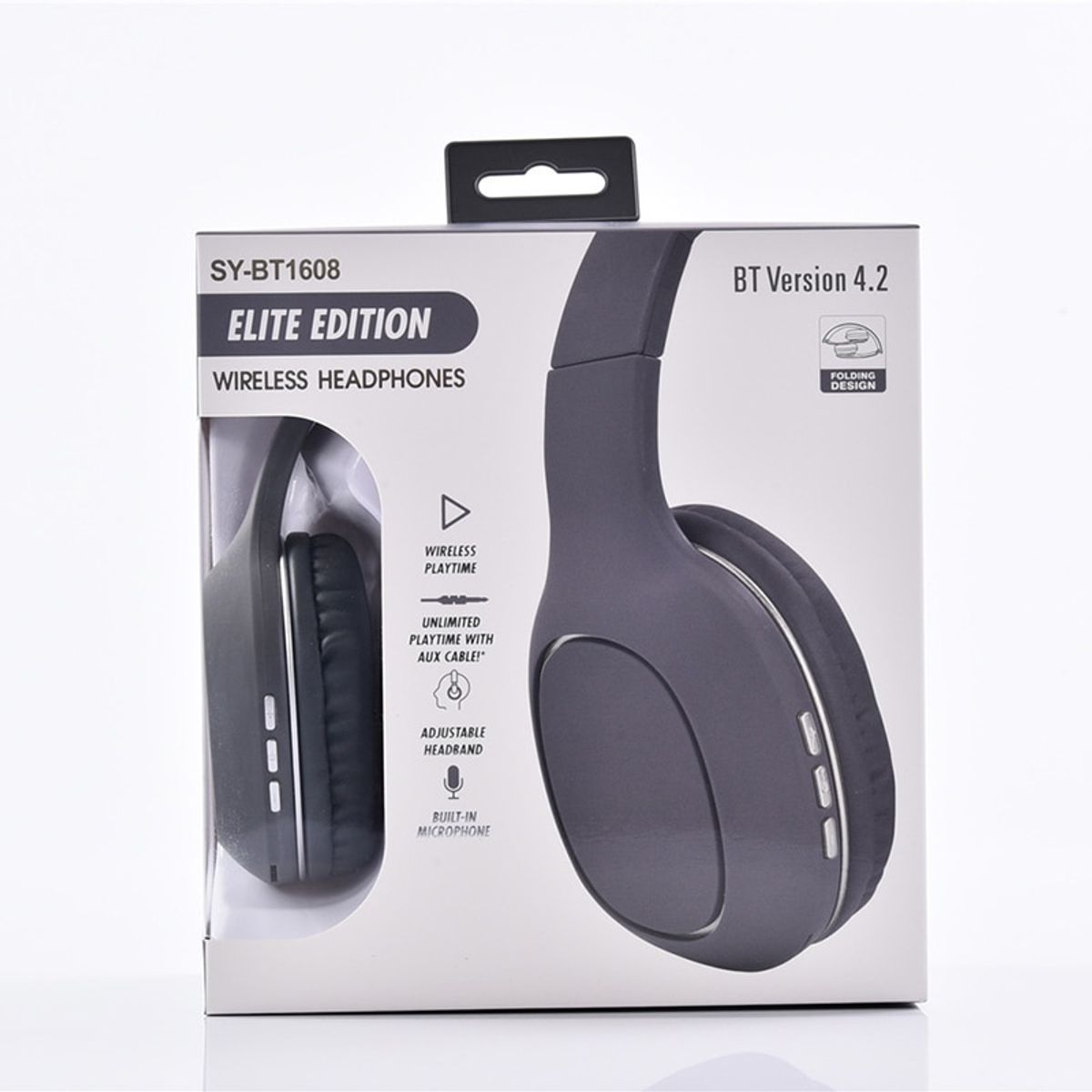 ITELSISTEM - Audifono Microfono bluetooh Premiun Pro Gris