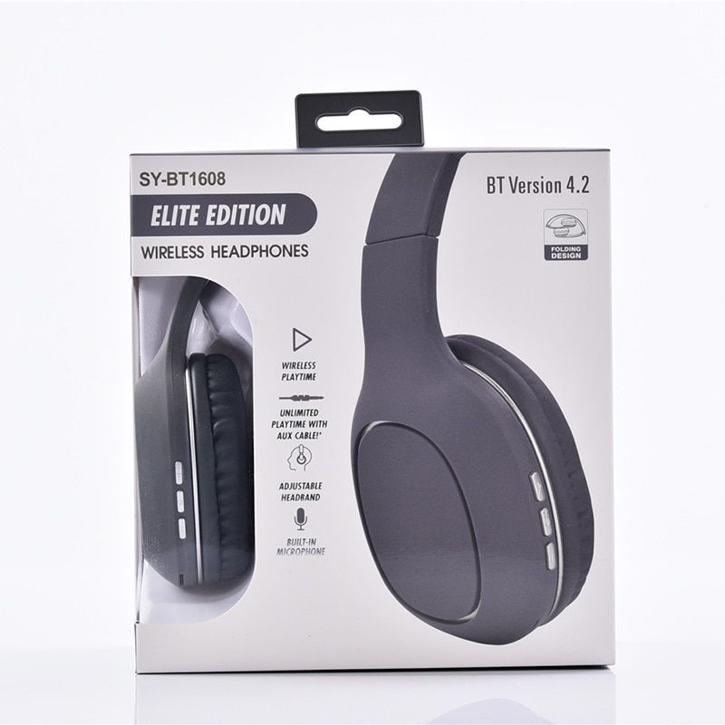 ITELSISTEM - Audifono Microfono bluetooh Premiun Pro Gris