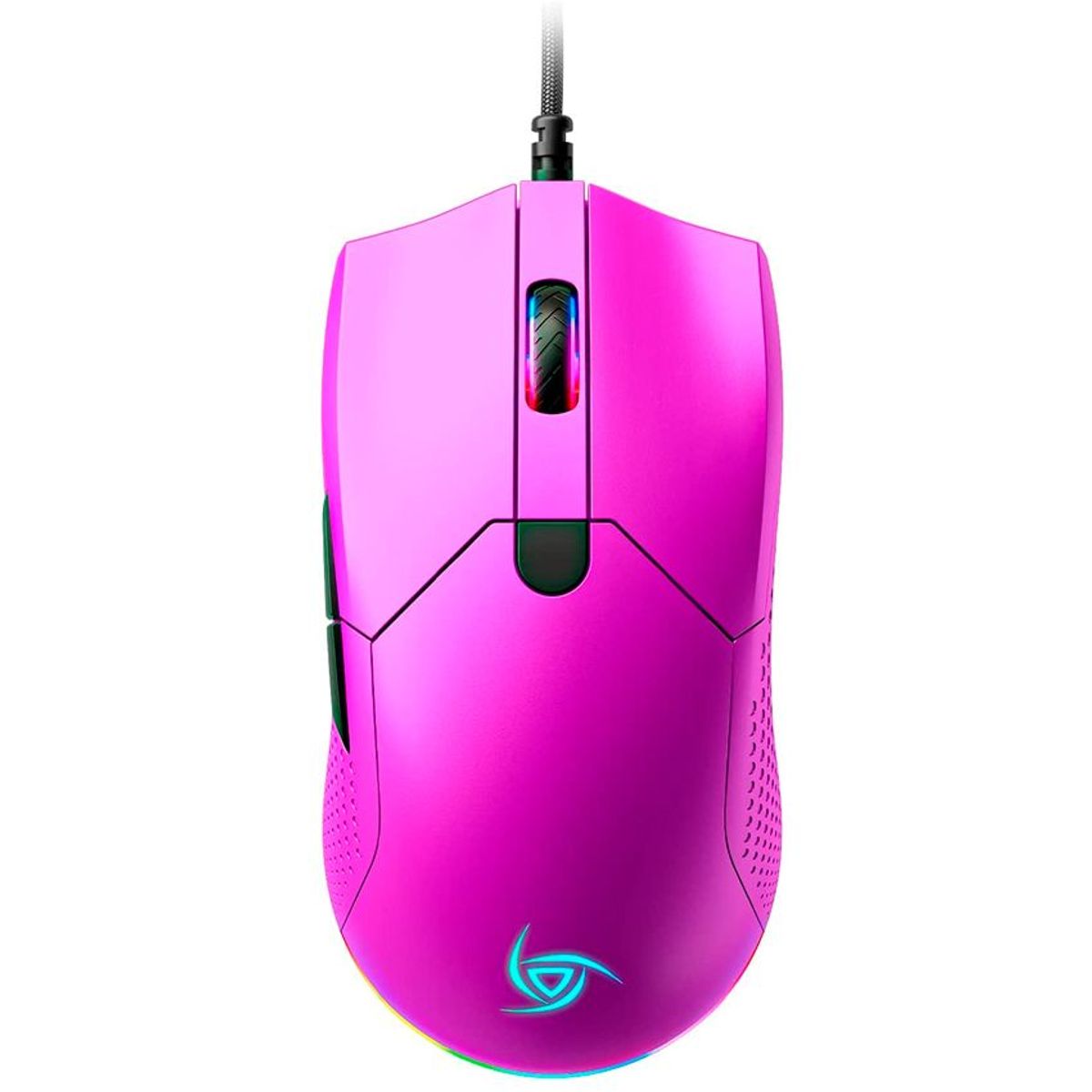 VSG - mouse gamer  VSG Aurora púrpura austral con luz rgb
