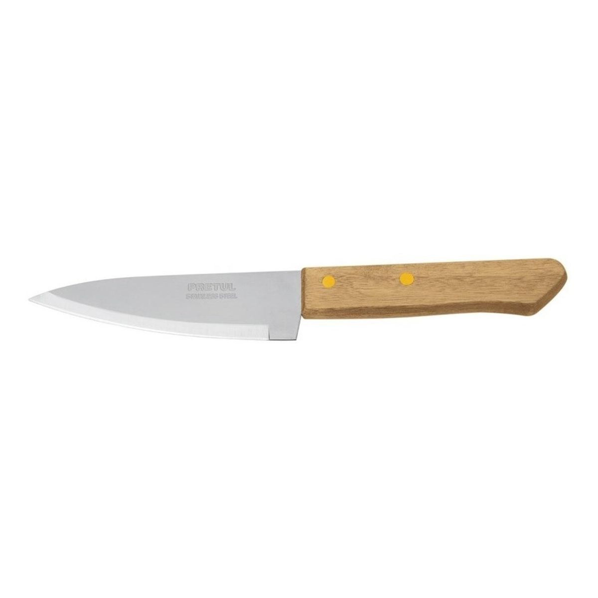 PRETUL - Cuchillo de chef 5 mango de madera Pretul