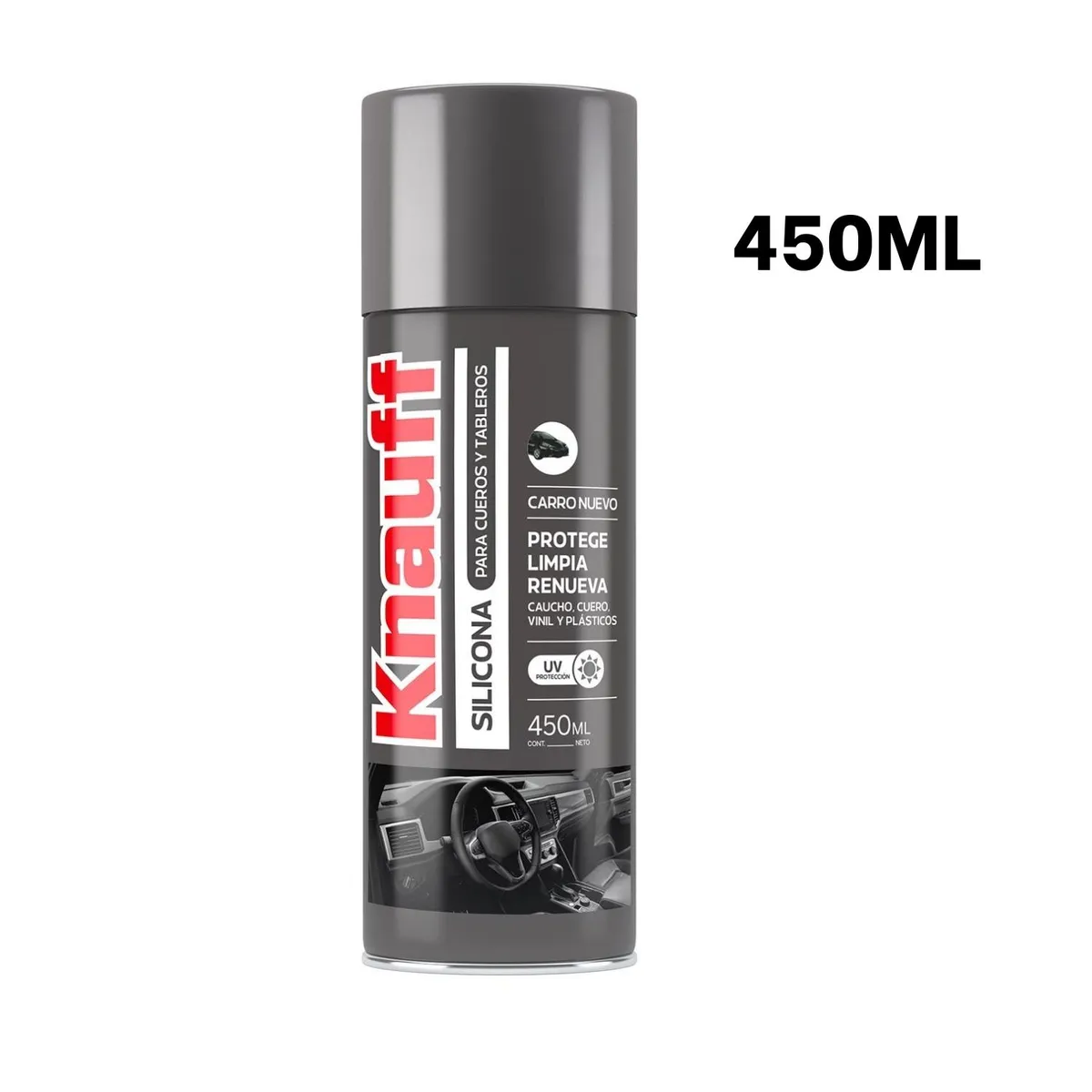 GENERICO - Silicona cueros y tableros Knauf aroma carro nuevo