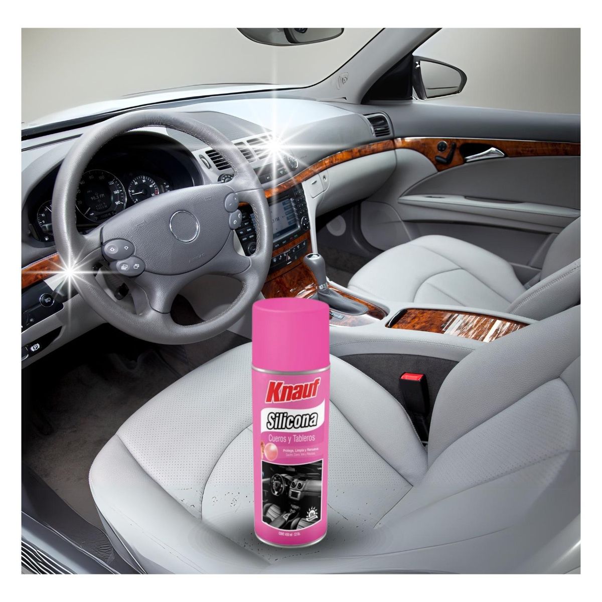 GENERICO - Silicona cueros y tableros Knauf aroma chicle