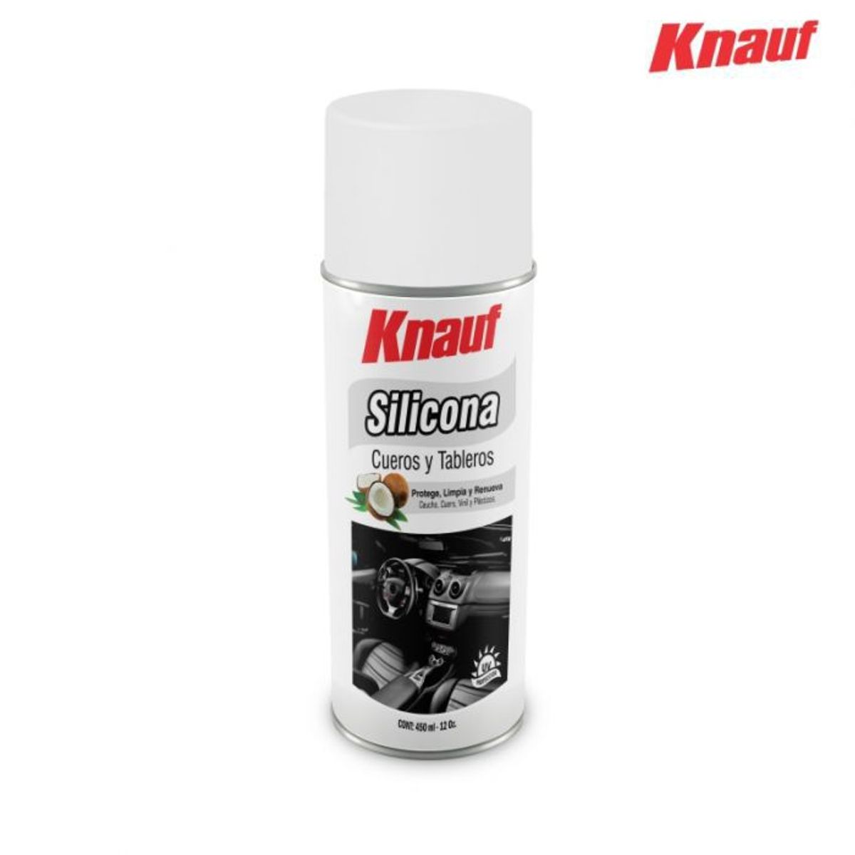 GENERICO - Silicona cueros y tableros Knauf aroma coco