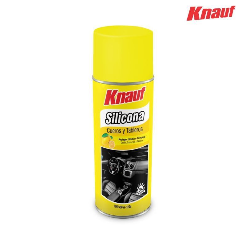 GENERICO - Silicona cueros y tableros Knauf aroma limon