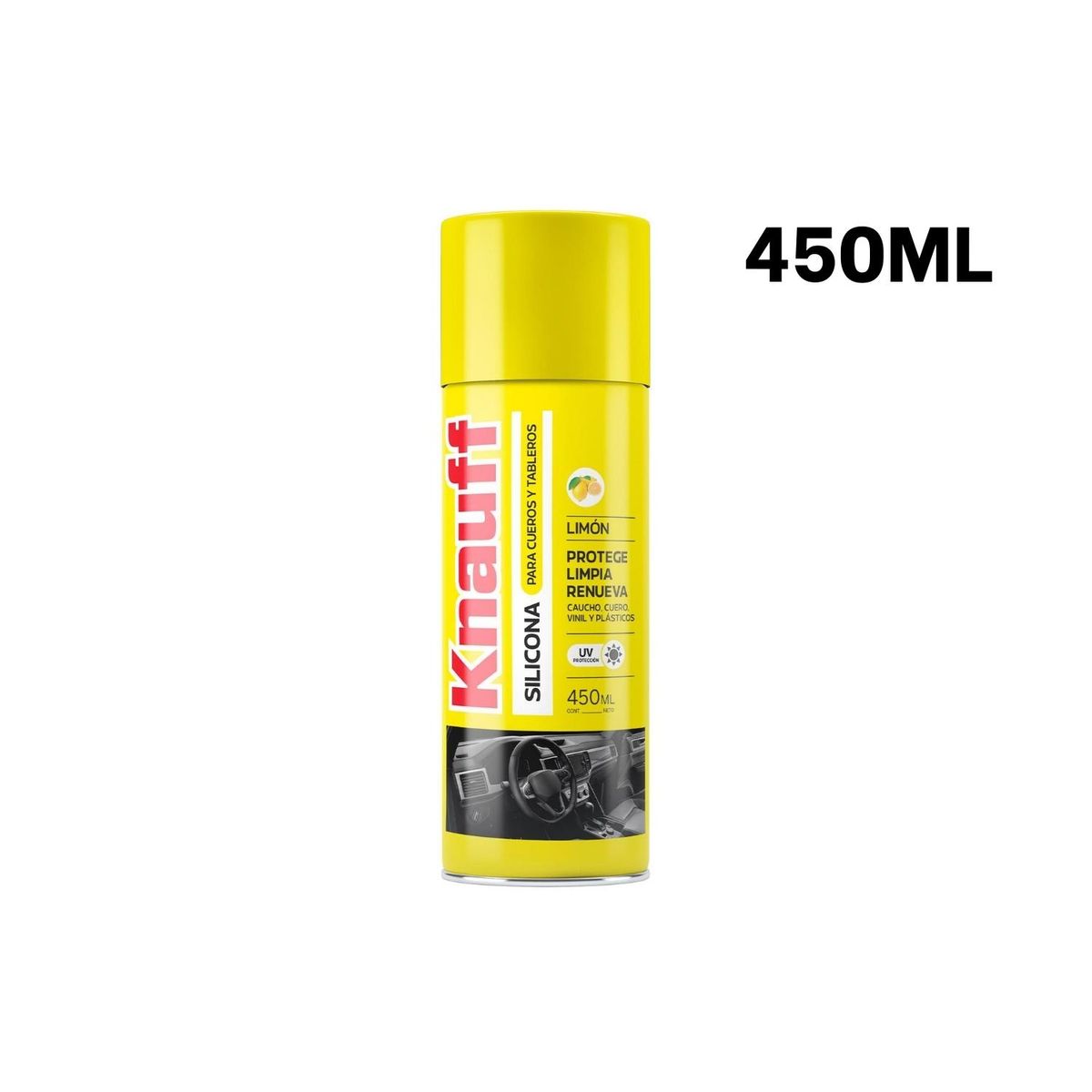 GENERICO - Silicona cueros y tableros Knauf aroma limon