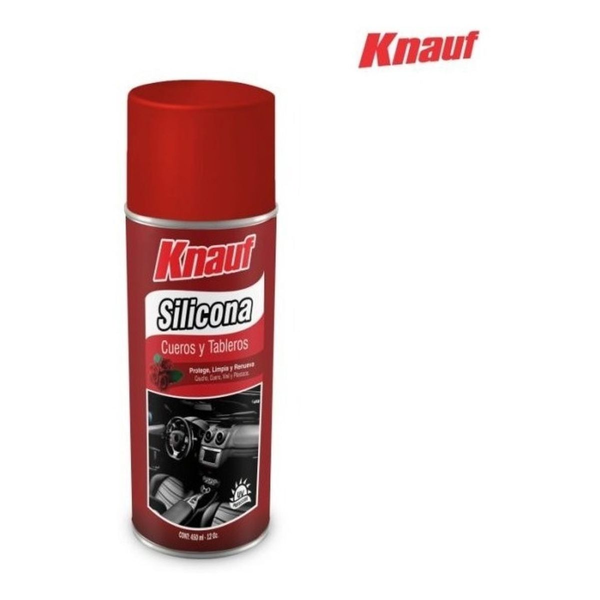 GENERICO - Silicona cueros y tableros Knauf aroma rosas