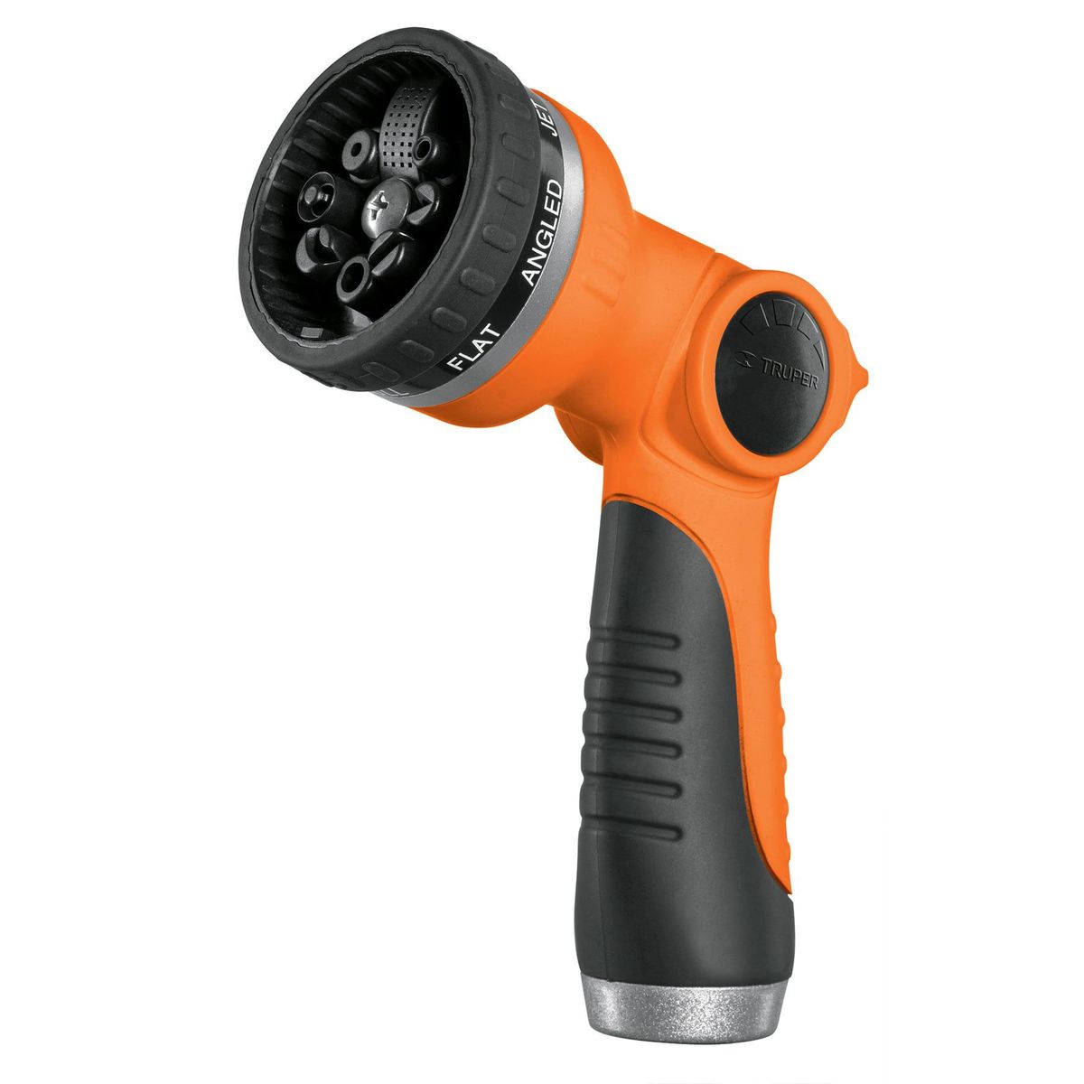 TRUPER - Pistola para riego de 8 funciones plástica, Truper