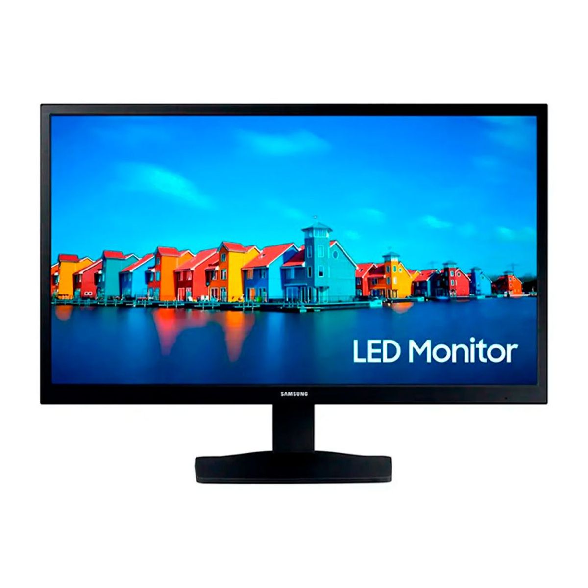 SAMSUNG - Samsung 22 Monitor plano Full HD 60HZ Panel VA - Ls22a336nhnxza