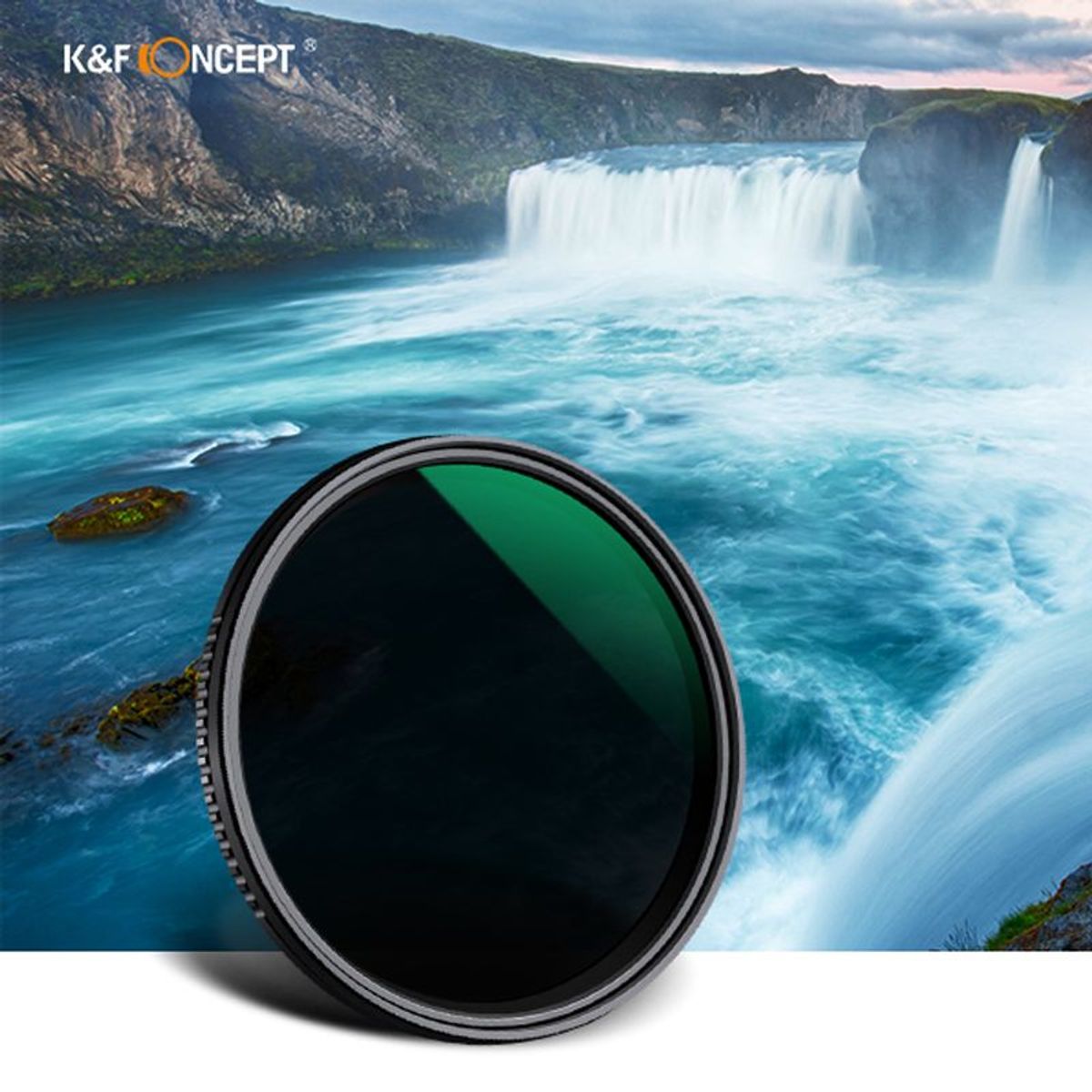 K&F CONCEPT - Filtro  K&F Concept ND8-ND2000 Super Slim 67mm KF01.1358