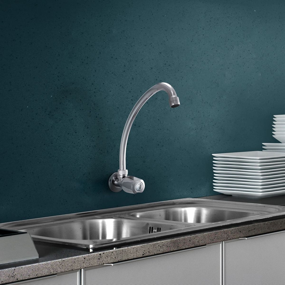 VAINSA - Llave para lavadero avante hecho en bronce Vainsa