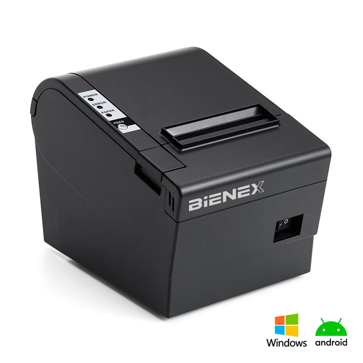 BIENEX - Impresora ticketera termica 80mm USB BLUETOOTH ETHERNET BIENEX