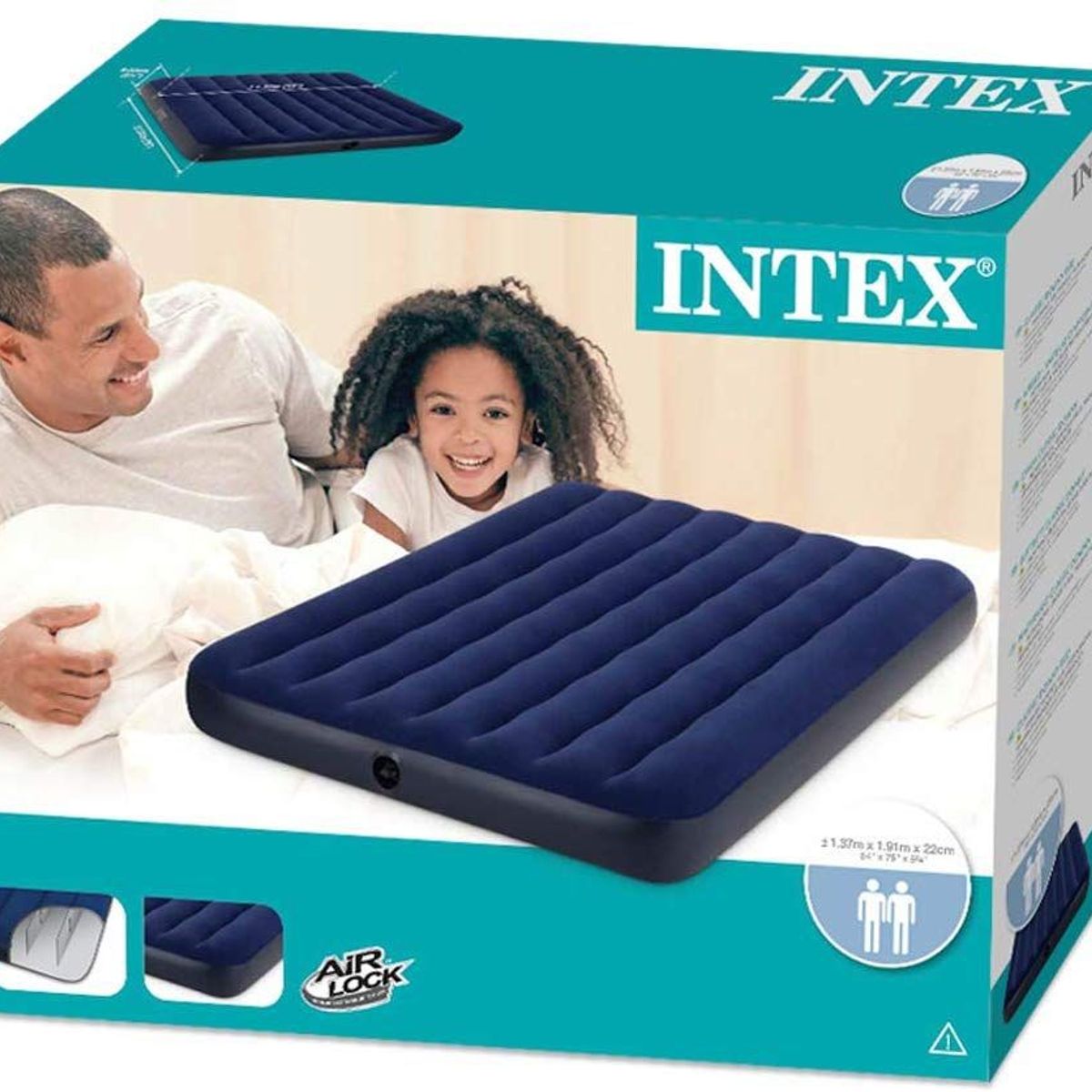 INTEX - Colchon inflable portátil clásica suave - Intex