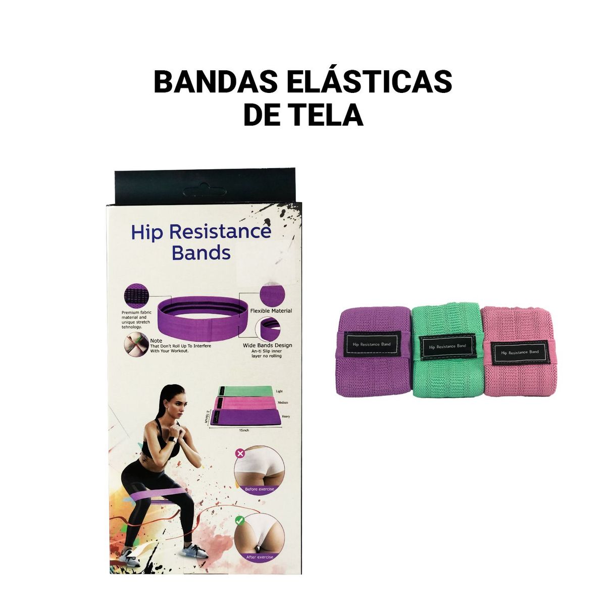 GENERICO - Bandas Elásticas de Tela