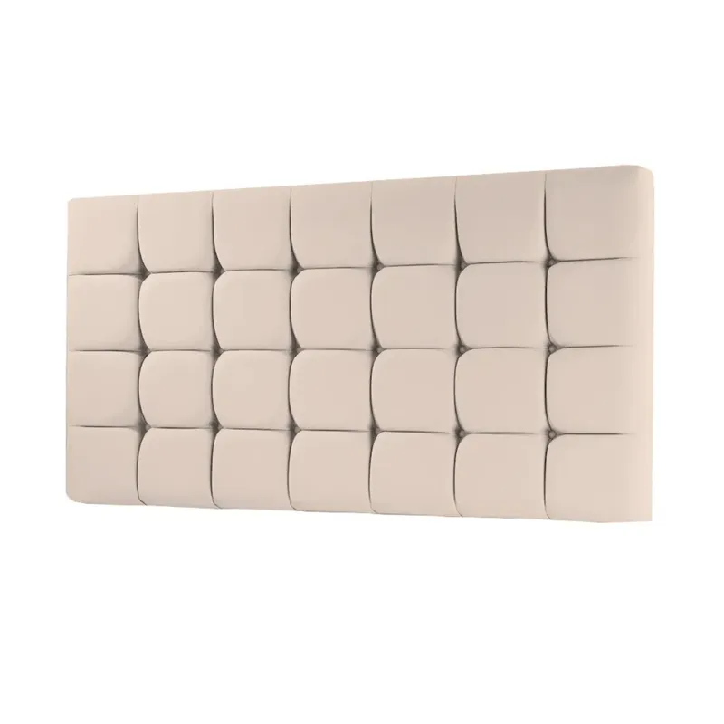 MAVISAC - Cabecera Cubes Mavisac Plaza y Media Color Beige - Tela