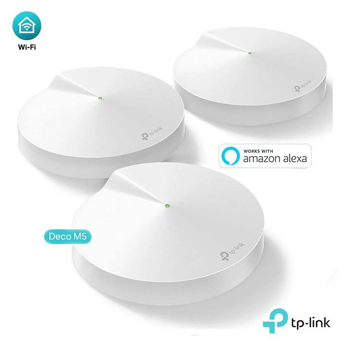 TP LINK - Tp link mesh wifi m5 deco cubre 510m2 dual band 1267 mbps mu-mimo