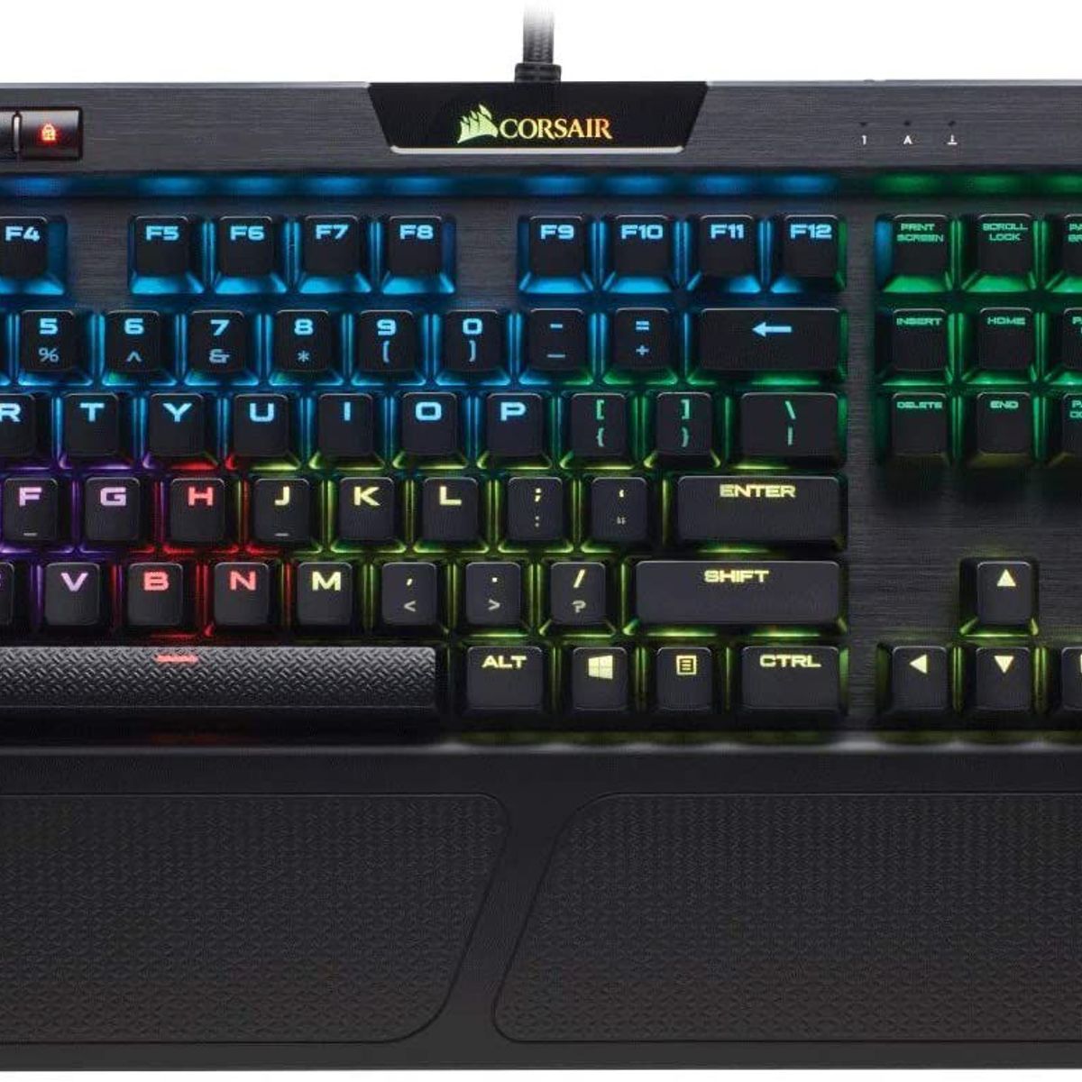 CORSAIR - Teclado Gamer Corsair K70 RGB MK2 Cherry MX Red Español