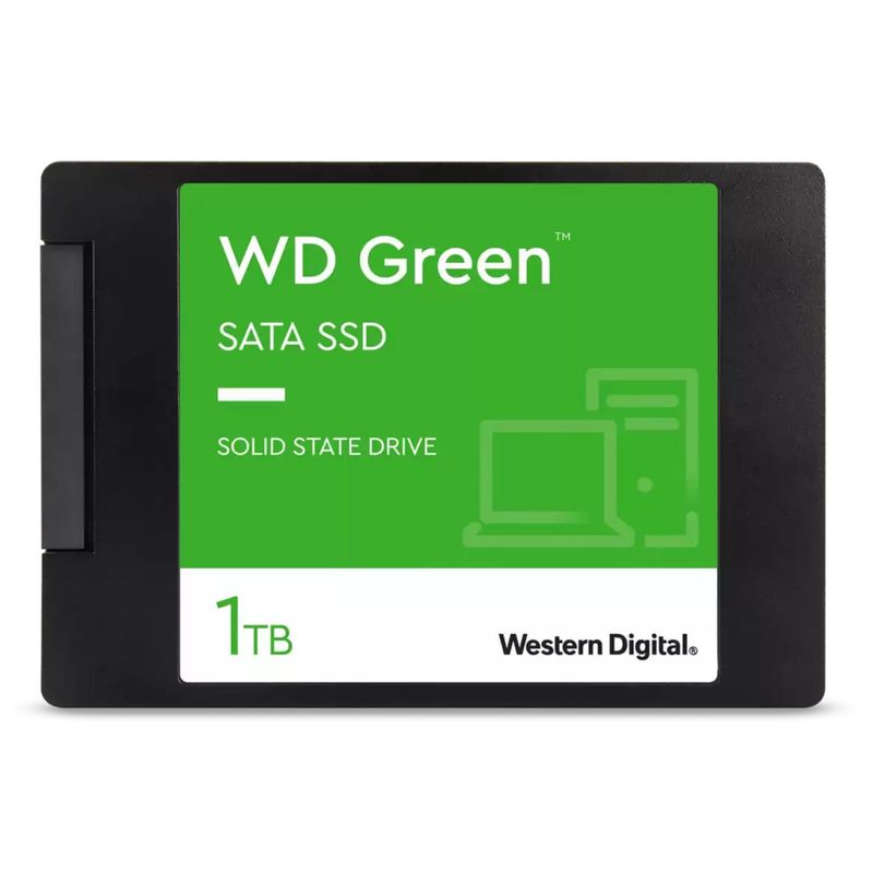 WESTERN DIGITAL - SSD Disco Sólido Western Digital Green 1TB  2.5" 7mm SATA 6Gbs