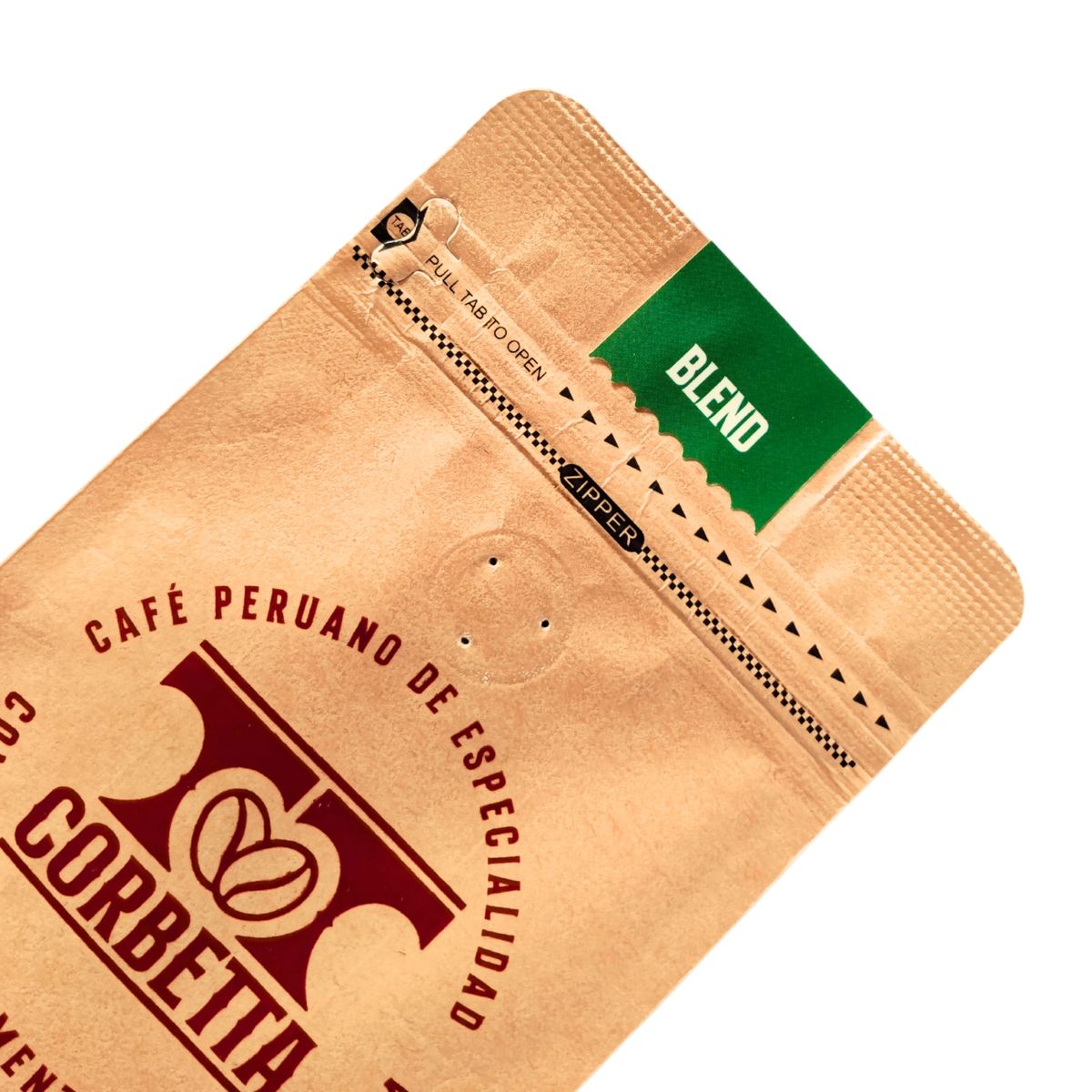 CORBETTA - Café de Especialidad Grano 250 Gr Chanchamayo Blend Green