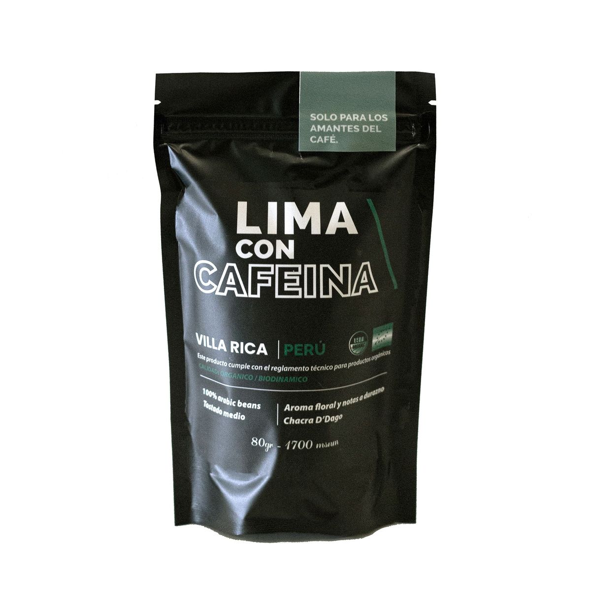 LIMA CON CAFEINA - Café gourmet en GRANO Villa Rica PERU - Lima con Cafeína