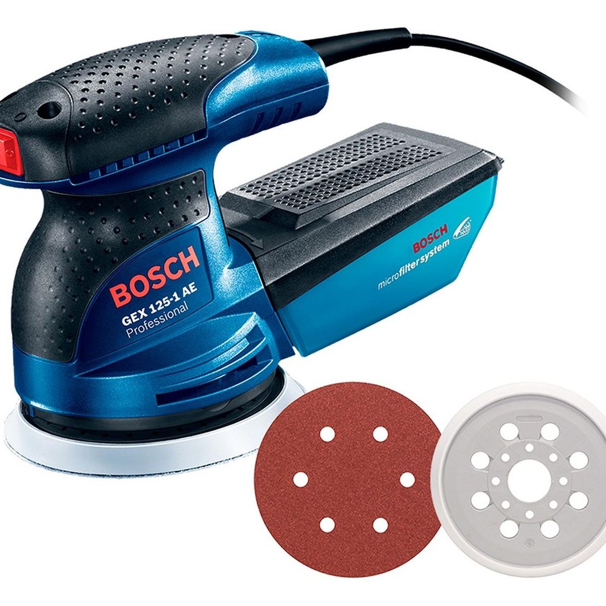 BOSCH - Lijadora Excentrica Bosch Gex 125-1 Ae 250 Watts
