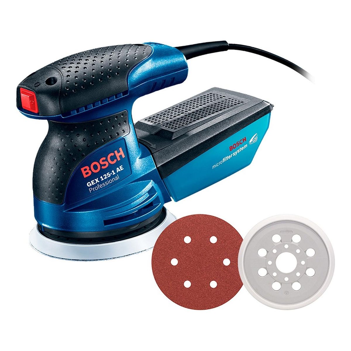 BOSCH - Lijadora Excentrica Bosch Gex 125-1 Ae 250 Watts